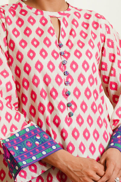 Zellbury | Unstitched 2 Piece Cambric | Shirt Shalwar - 0098 -  Zellbury Women Essential Unstitched - Original Designer Dress - House of Maryam