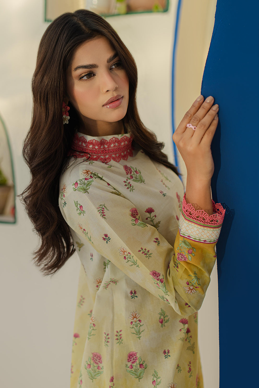 Zellbury | Unstitched 2 Piece Cambric | Shirt Shalwar - 0101 -  Zellbury Women Essential Unstitched - Original Designer Dress - House of Maryam