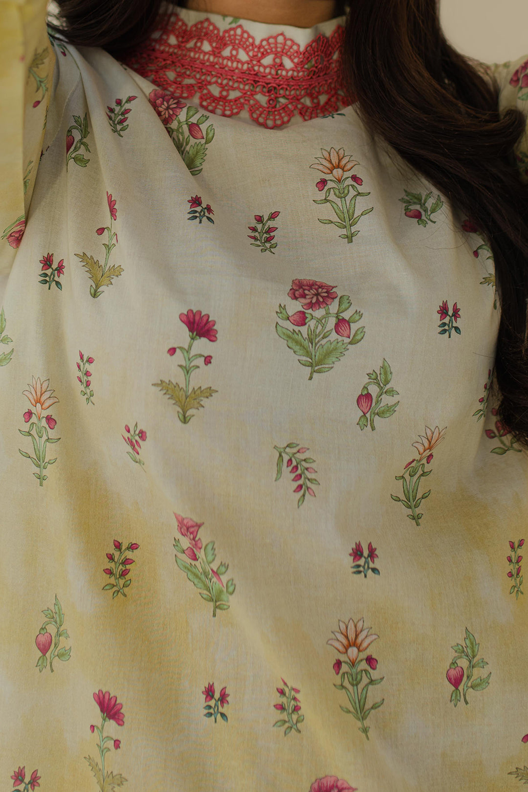 Zellbury | Unstitched 2 Piece Cambric | Shirt Shalwar - 0101 -  Zellbury Women Essential Unstitched - Original Designer Dress - House of Maryam