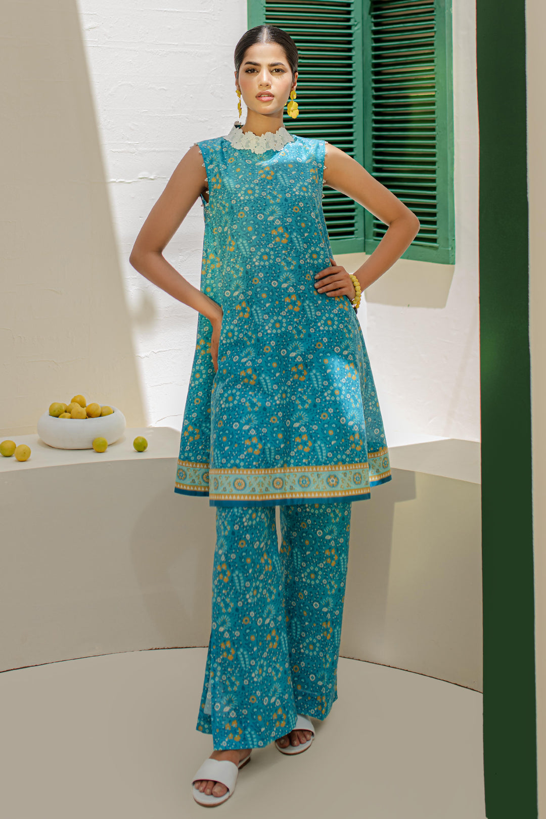 Zellbury | Unstitched 2 Piece Cambric | Shirt Shalwar - 0103 -  Zellbury Women Essential Unstitched - Original Designer Dress - House of Maryam