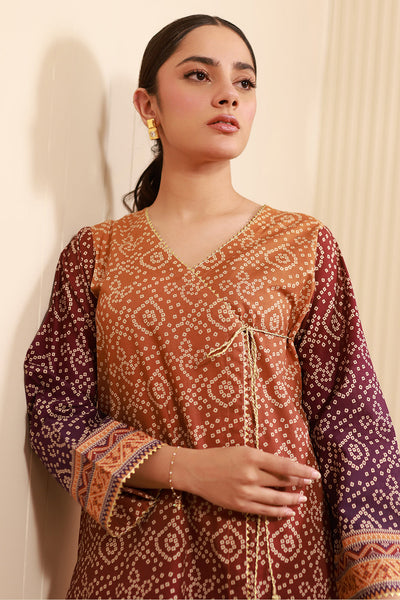 Zellbury | Unstitched 2 Piece Cambric | Shirt Shalwar - 0607 -  Zellbury Women Essential Unstitched - Original Designer Dress - House of Maryam