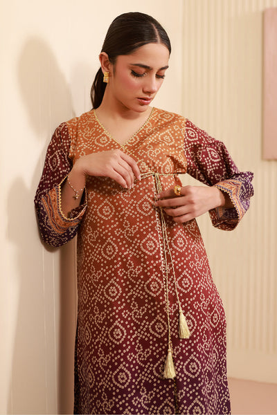 Zellbury | Unstitched 2 Piece Cambric | Shirt Shalwar - 0607 -  Zellbury Women Essential Unstitched - Original Designer Dress - House of Maryam