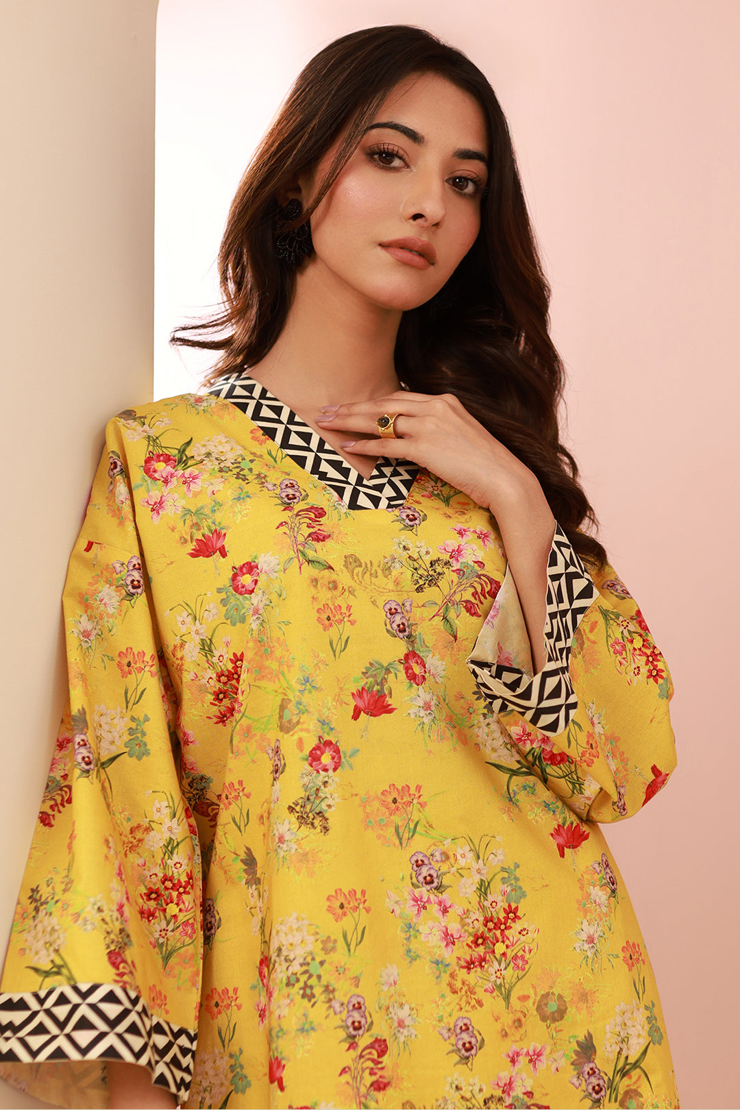 Zellbury | Unstitched 2 Piece Cambric | Shirt Shalwar - 0609 -  Zellbury Women Essential Unstitched - Original Designer Dress - House of Maryam