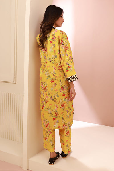 Zellbury | Unstitched 2 Piece Cambric | Shirt Shalwar - 0609 -  Zellbury Women Essential Unstitched - Original Designer Dress - House of Maryam