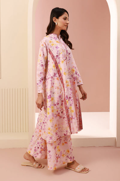 Zellbury | Unstitched 2 Piece Cambric | Shirt Shalwar - 0610 -  Zellbury Women Essential Unstitched - Original Designer Dress - House of Maryam