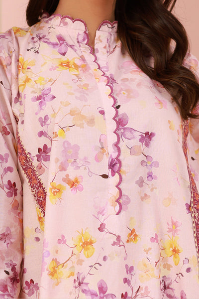 Zellbury | Unstitched 2 Piece Cambric | Shirt Shalwar - 0610 -  Zellbury Women Essential Unstitched - Original Designer Dress - House of Maryam