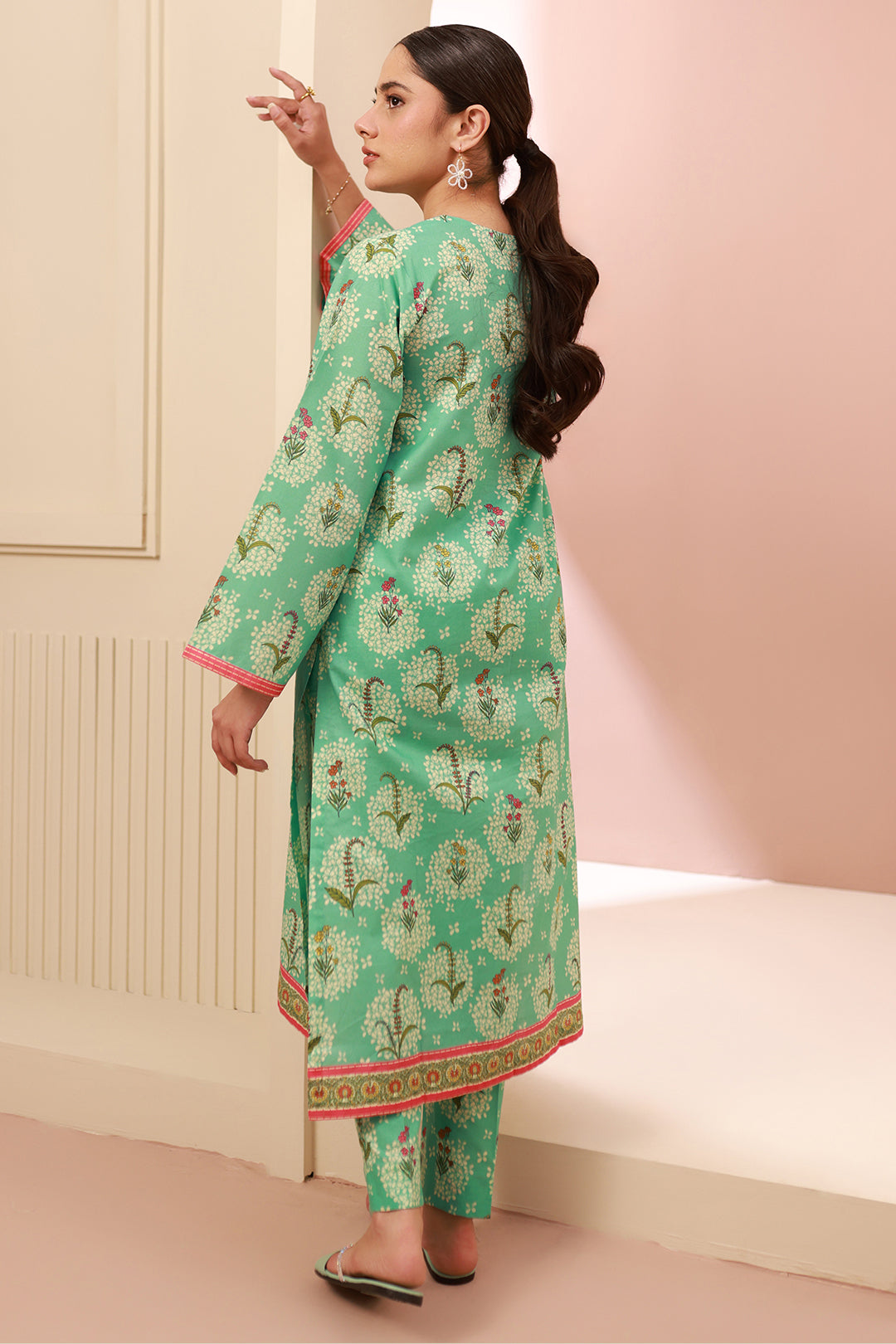 Zellbury | Unstitched 2 Piece Cambric | Shirt Shalwar - 0612