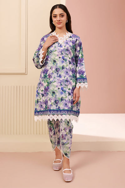 Zellbury | Unstitched 2 Piece Cambric | Shirt Shalwar - 0613 -  Zellbury Women Essential Unstitched - Original Designer Dress - House of Maryam