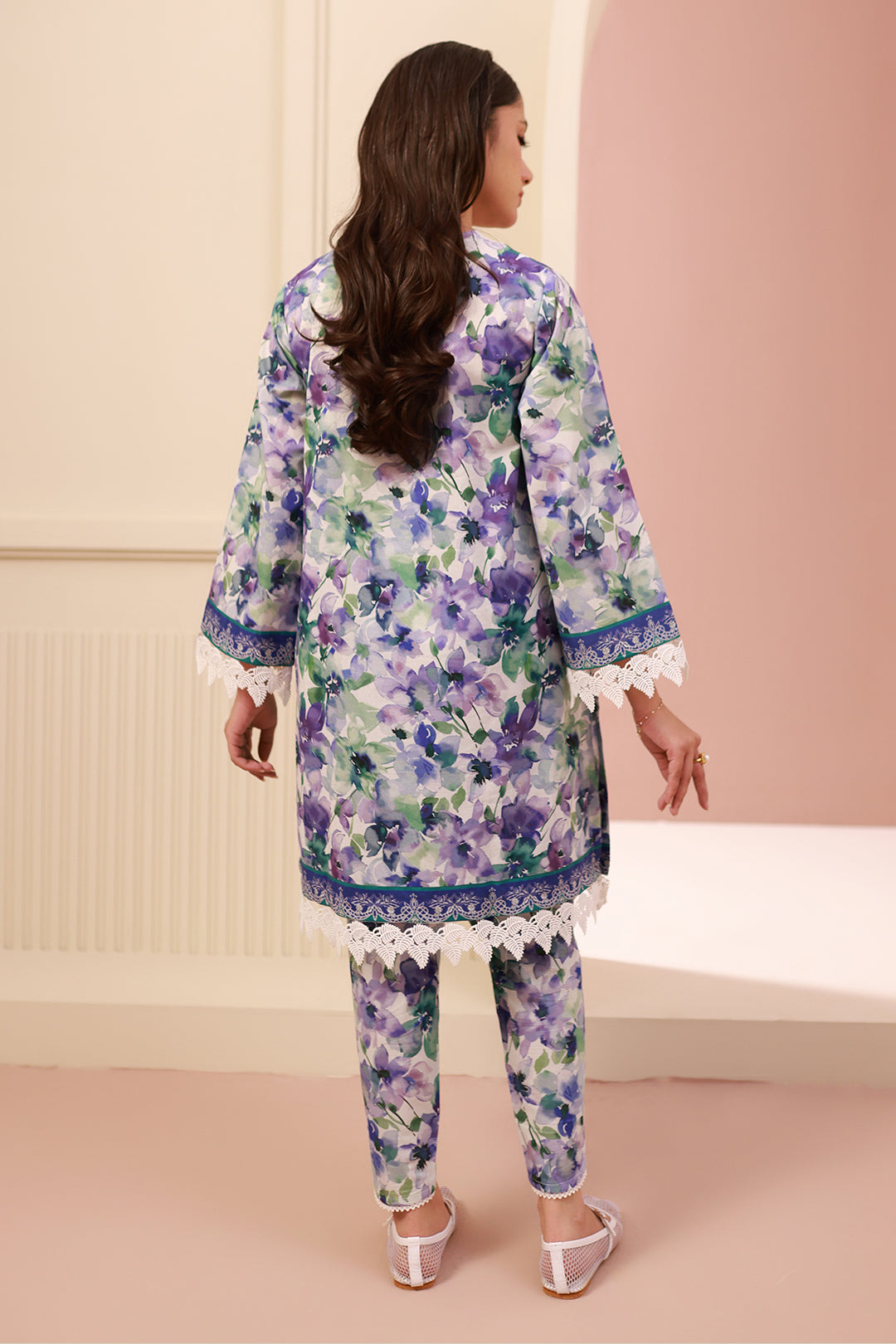 Zellbury | Unstitched 2 Piece Cambric | Shirt Shalwar - 0613 -  Zellbury Women Essential Unstitched - Original Designer Dress - House of Maryam