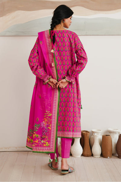Zellbury | Unstitched 3 Piece Cambric | Shirt Shalwar Dupatta - 0037 -  Zellbury Women Essential Unstitched - Original Designer Dress - House of Maryam