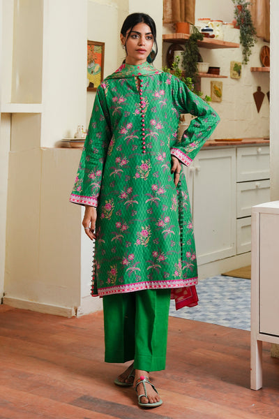 Zellbury | Unstitched 3 Piece Cambric | Shirt Shalwar Dupatta - 0118 -  Zellbury Women Essential Unstitched - Original Designer Dress - House of Maryam