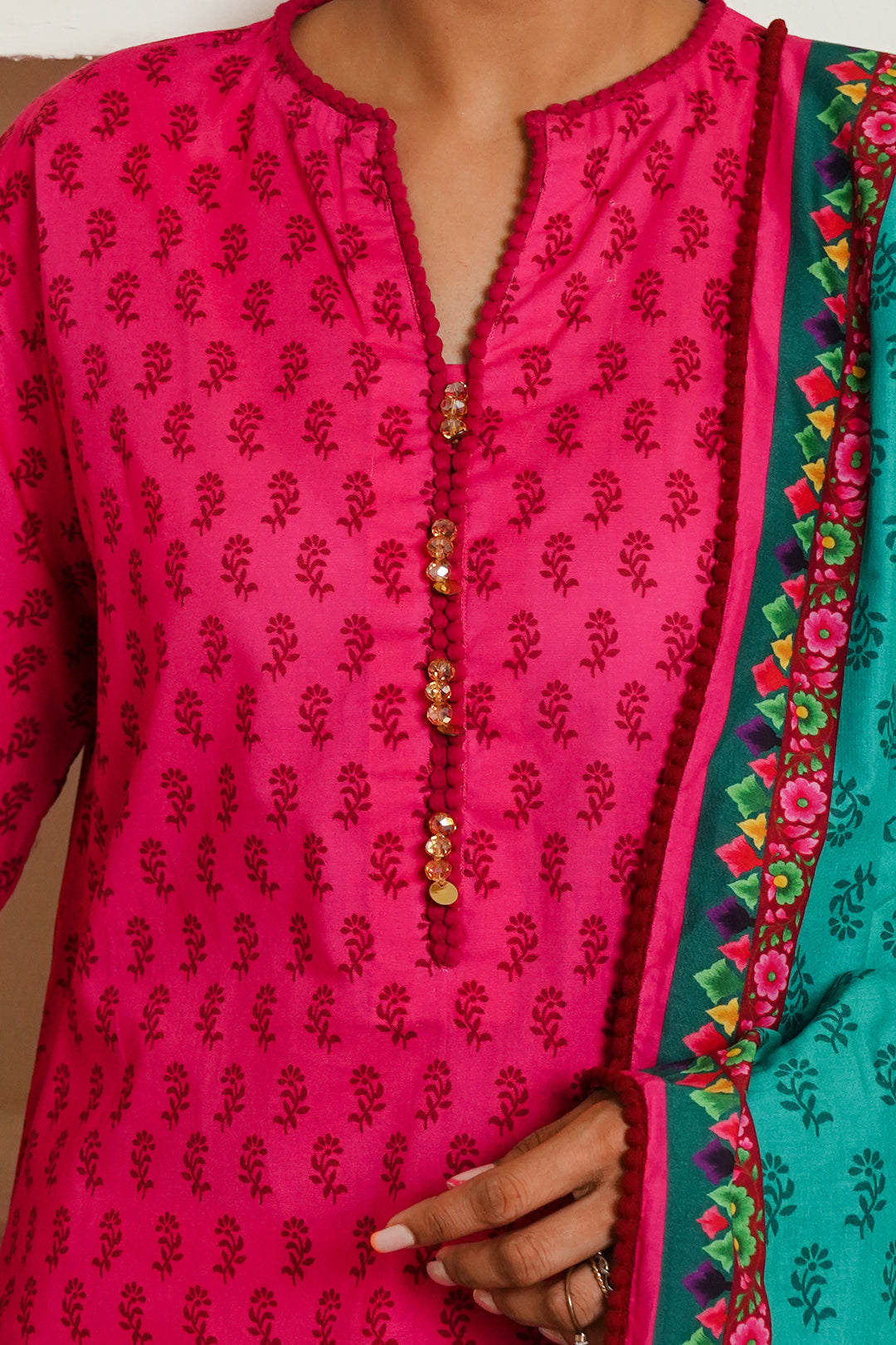 Zellbury | Unstitched 3 Piece Cambric | Shirt Shalwar Dupatta - 0123