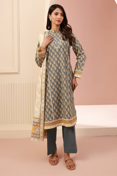 Zellbury | Unstitched 3 Piece Cambric | Shirt Shalwar Dupatta - 0626 -  Zellbury Women Essential Unstitched - Original Designer Dress - House of Maryam