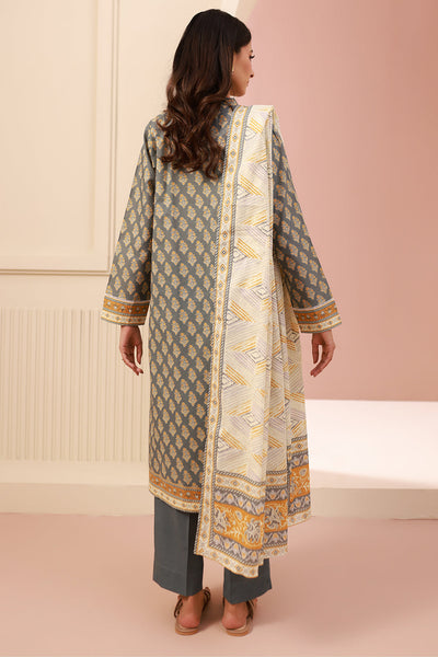 Zellbury | Unstitched 3 Piece Cambric | Shirt Shalwar Dupatta - 0626 -  Zellbury Women Essential Unstitched - Original Designer Dress - House of Maryam