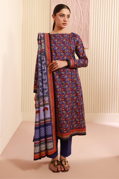 Zellbury | Unstitched 3 Piece Cambric | Shirt Shalwar Dupatta - 0632 -  Zellbury Women Essential Unstitched - Original Designer Dress - House of Maryam