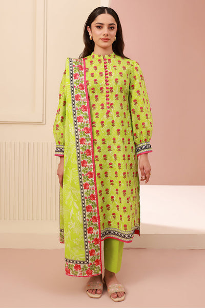 Zellbury | Unstitched 3 Piece Cambric | Shirt Shalwar Dupatta - 0634 -  Zellbury Women Essential Unstitched - Original Designer Dress - House of Maryam