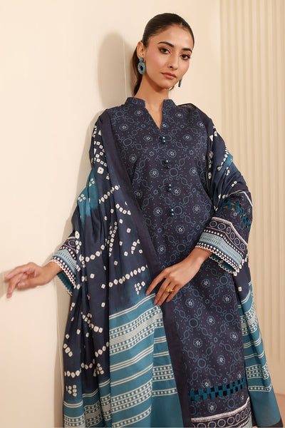 Zellbury | Unstitched 3 Piece Cambric | Shirt Shalwar Dupatta - 0642 -  Zellbury Women Essential Unstitched - Original Designer Dress - House of Maryam