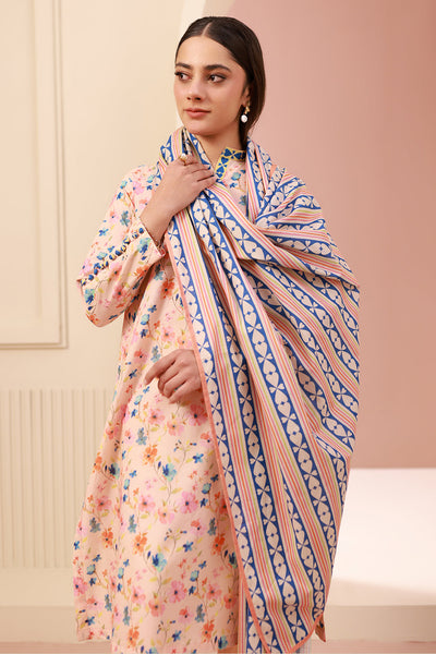 Zellbury | Unstitched 3 Piece Cambric | Shirt Shalwar Dupatta - 0664 -  Zellbury Women Essential Unstitched - Original Designer Dress - House of Maryam