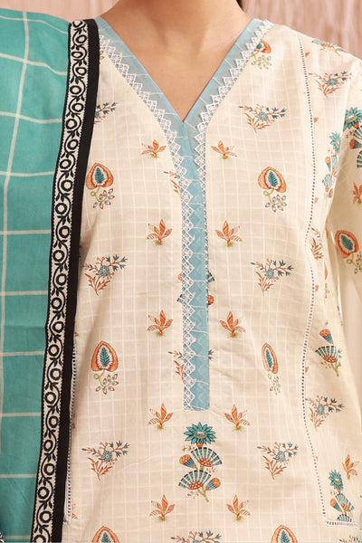 Zellbury | Unstitched 3 Piece Cambric | Shirt Shalwar Dupatta - 0668 -  Zellbury Women Essential Unstitched - Original Designer Dress - House of Maryam
