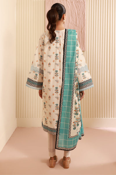 Zellbury | Unstitched 3 Piece Cambric | Shirt Shalwar Dupatta - 0668 -  Zellbury Women Essential Unstitched - Original Designer Dress - House of Maryam