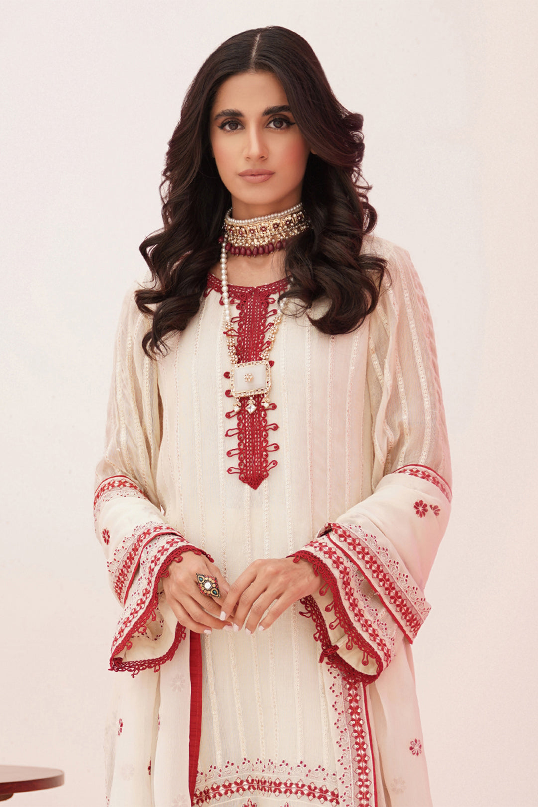 Zellbury | Unstitched 3 Piece Khaddi | Embroidered Shirt Shalwar Dupatta - 0363 -  Zellbury Women Luxury Unstitch - Original Designer Dress - House of Maryam