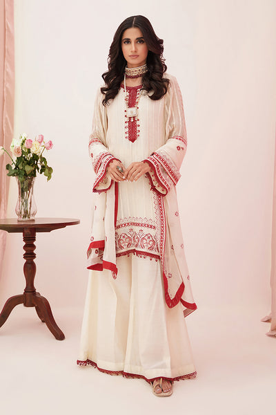 Zellbury | Unstitched 3 Piece Khaddi | Embroidered Shirt Shalwar Dupatta - 0363 -  Zellbury Women Luxury Unstitch - Original Designer Dress - House of Maryam