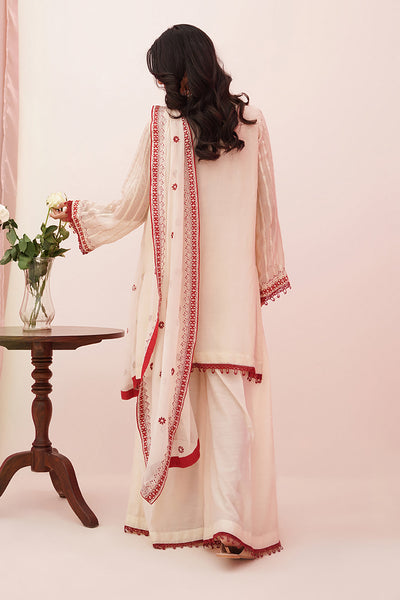 Zellbury | Unstitched 3 Piece Khaddi | Embroidered Shirt Shalwar Dupatta - 0363 -  Zellbury Women Luxury Unstitch - Original Designer Dress - House of Maryam