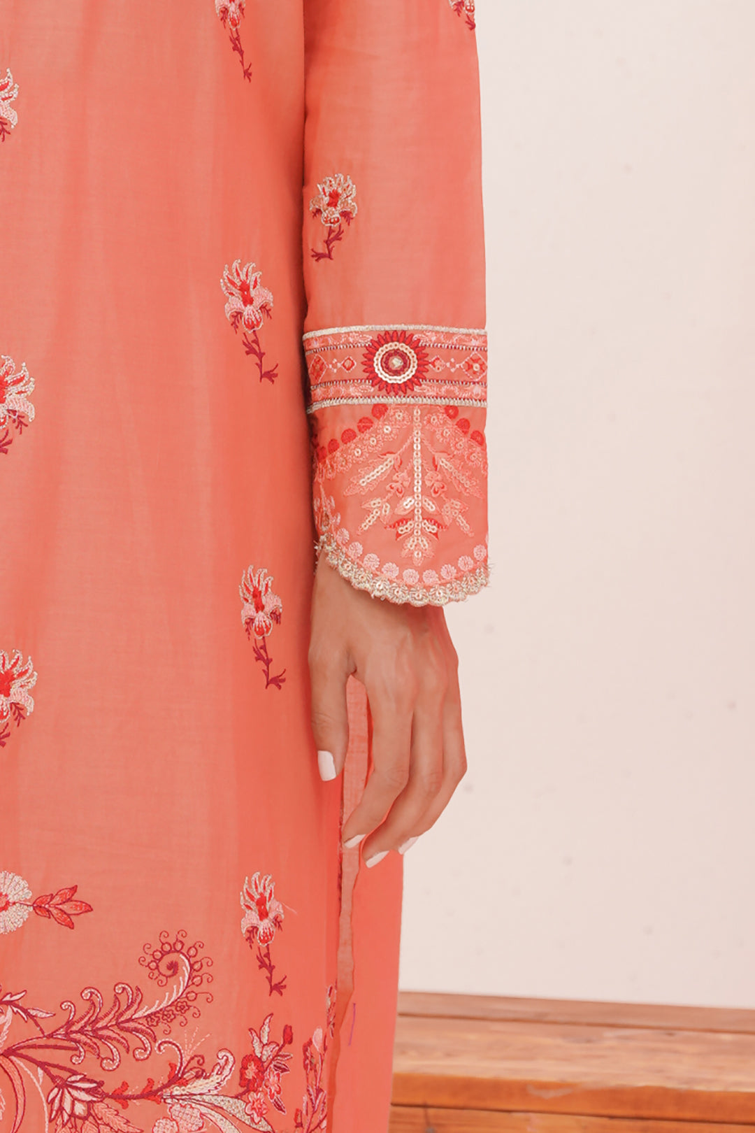 Zellbury | Unstitched 3 Piece Lawn | Embroidered Shirt Shalwar Dupatta - 0365 -  Zellbury Women Luxury Unstitch - Original Designer Dress - House of Maryam