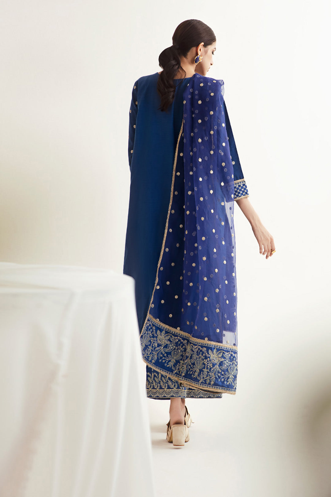Zellbury | Unstitched 3 Piece Khaddar | Embroidered Shirt Shalwar Dupatta - 0295 -  Zellbury Women Luxury Unstitch - Original Designer Dress - House of Maryam