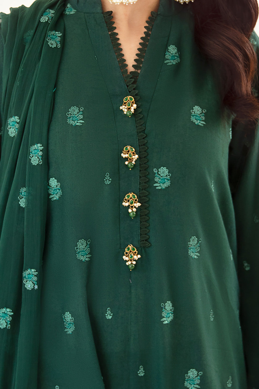 Zellbury | Unstitched 3 Piece Khaddar | Embroidered Shirt Shalwar Dupatta - 0302 -  Zellbury Women Luxury Unstitch - Original Designer Dress - House of Maryam
