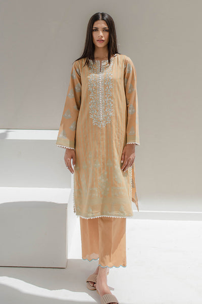 Zellbury | Unstitched 3 Piece Jacquard | Embroidered Shirt Shalwar - 0617 -  Zellbury Women Signature Unstitched - Original Designer Dress - House of Maryam