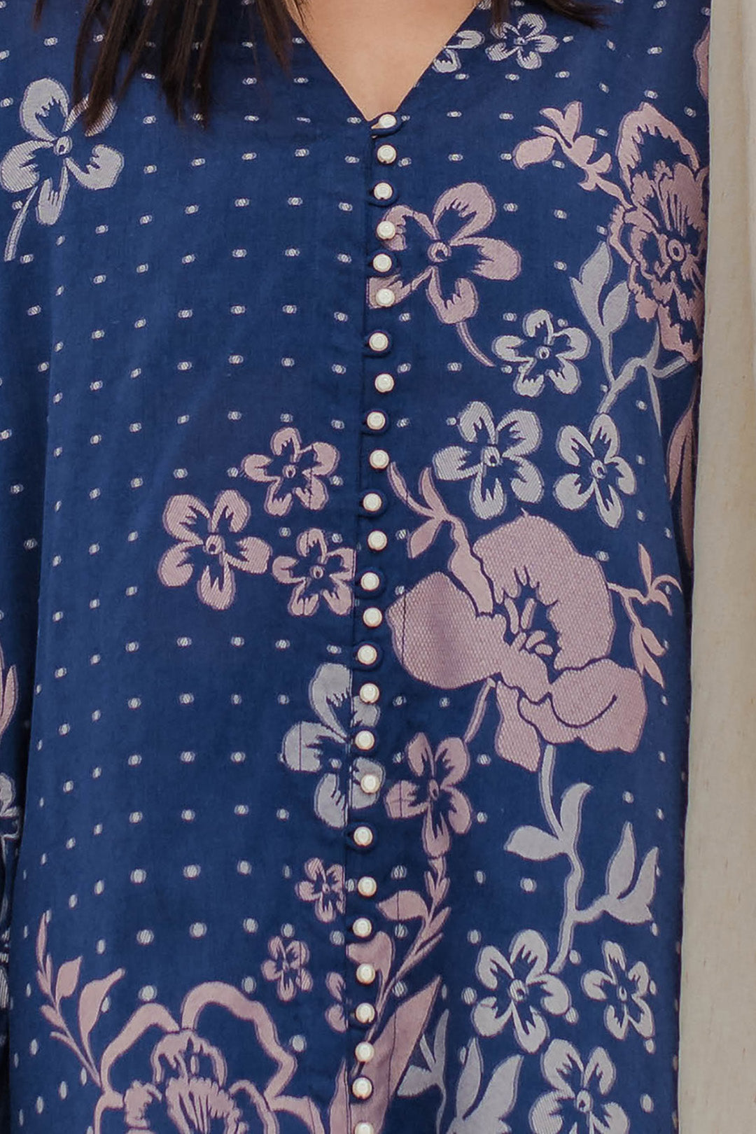 Zellbury | Unstitched 2 Piece Blue | Embroidered Shirt Shalwar - 0672 -  Zellbury Women Signature Unstitched - Original Designer Dress - House of Maryam