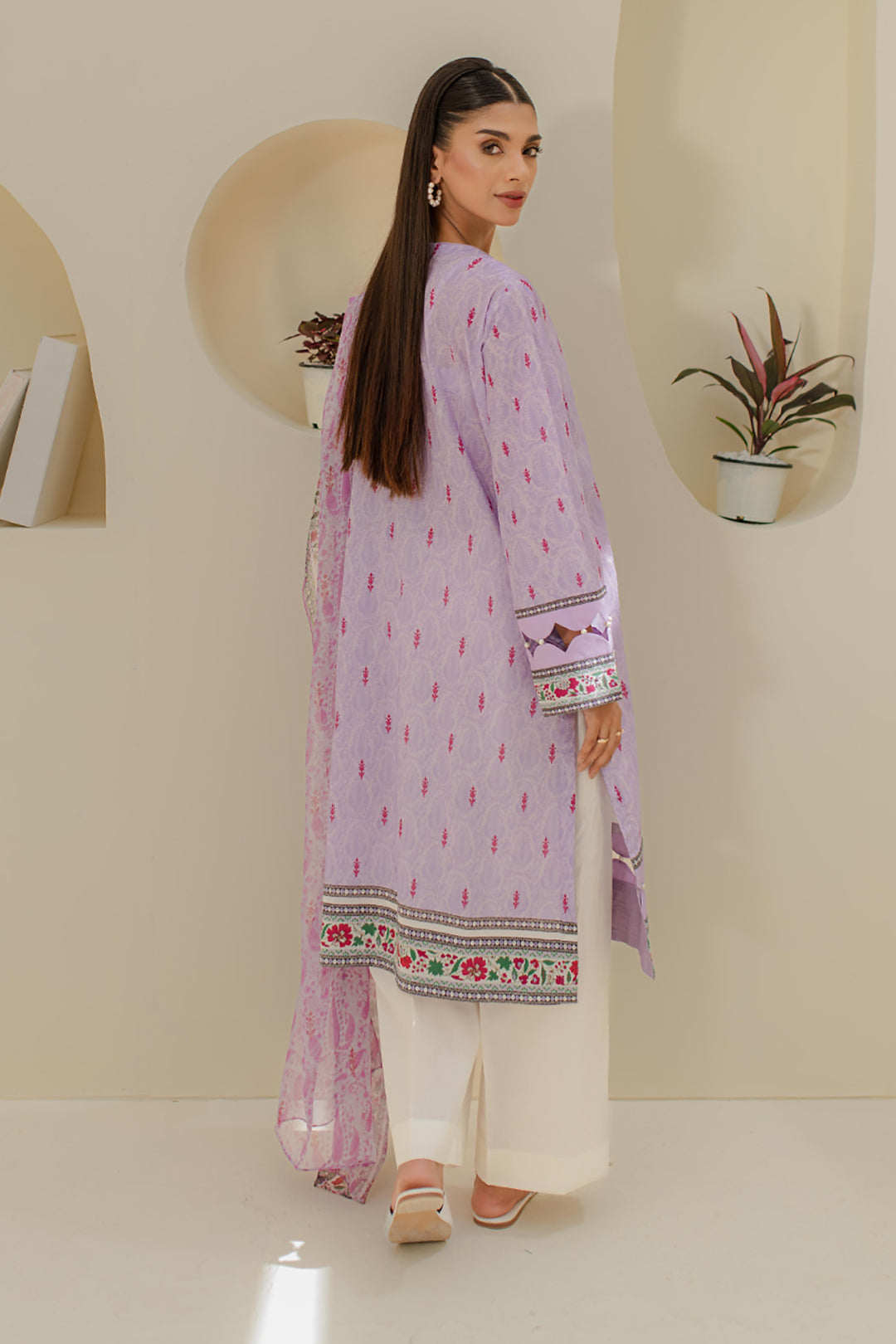 Zellbury | Unstitched 2 Piece Lawn | Embroidered Shirt Dupatta - 1659 -  Zellbury Women Essential Unstitched - Original Designer Dress - House of Maryam