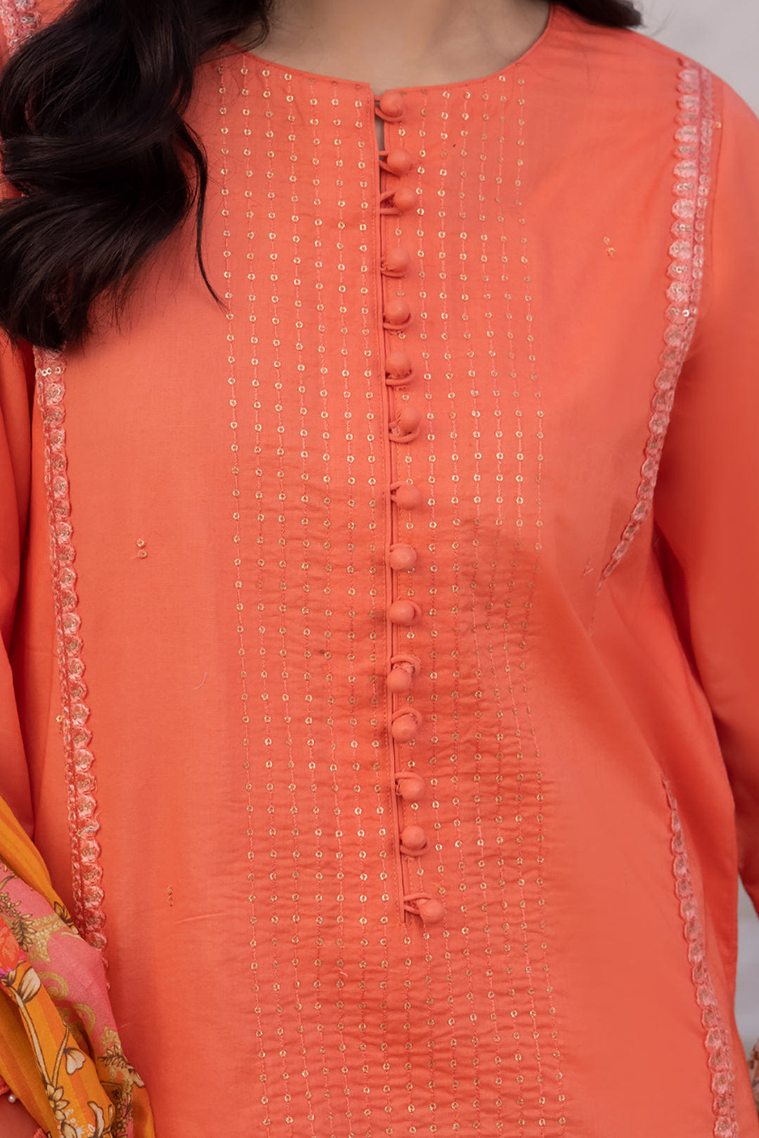 Zellbury | Unstitched 3 Piece Cambric | Embroidered Shirt Shalwar Dupatta - 1143 -  Zellbury Women Signature Unstitched - Original Designer Dress - House of Maryam