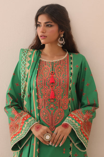 Zellbury | Unstitched 3 Piece Lawn | Embroidered Shirt Shalwar Dupatta - 1247 -  Zellbury Women Essential Unstitched - Original Designer Dress - House of Maryam