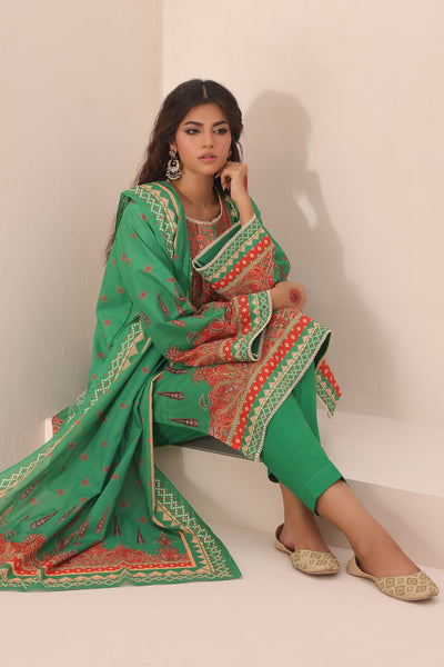 Zellbury | Unstitched 3 Piece Lawn | Embroidered Shirt Shalwar Dupatta - 1247 -  Zellbury Women Essential Unstitched - Original Designer Dress - House of Maryam
