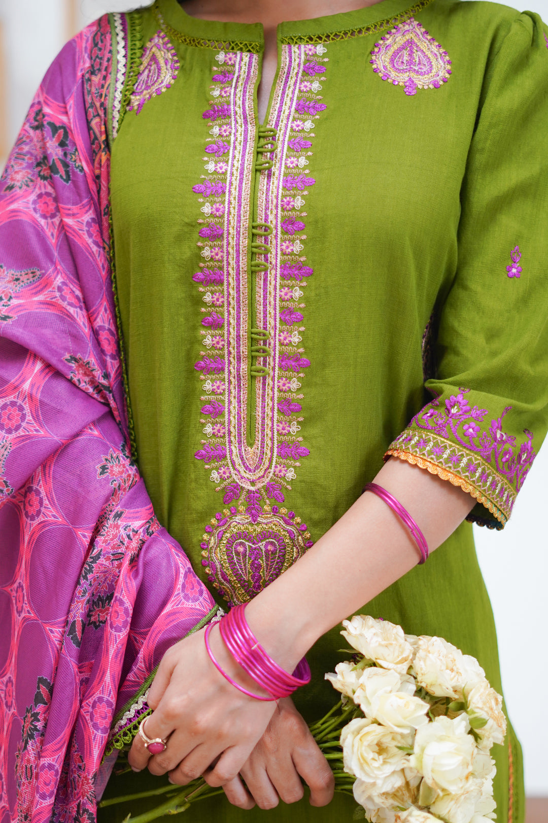 Zellbury | Unstitched 3 Piece Lawn | Embroidered Shirt Shalwar Dupatta - 1273 -  Zellbury Women Signature Unstitched - Original Designer Dress - House of Maryam
