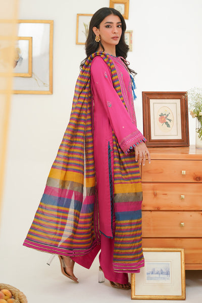 Zellbury | Unstitched 3 Piece Lawn | Embroidered Shirt Shalwar Dupatta - 1276 -  Zellbury Women Signature Unstitched - Original Designer Dress - House of Maryam