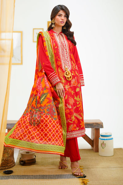 Zellbury | Unstitched 3 Piece Lawn | Embroidered Shirt Shalwar Dupatta - 1295 -  Zellbury Women Signature Unstitched - Original Designer Dress - House of Maryam