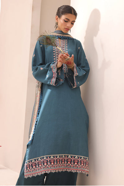Zellbury | Unstitched 3 Piece Lawn | Embroidered Shirt Shalwar Dupatta - 1549 -  Zellbury Women Signature Unstitched - Original Designer Dress - House of Maryam