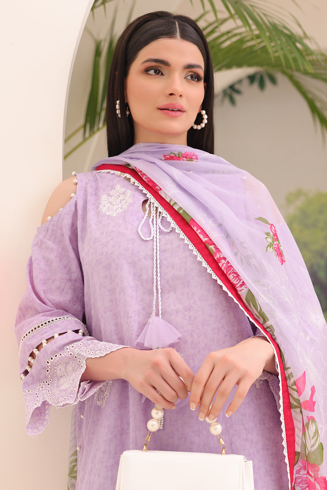 Zellbury | Unstitched 3 Piece Jacquard | Embroidered Shirt Shalwar Dupatta - 1764 -  Zellbury Women Essential Unstitched - Original Designer Dress - House of Maryam