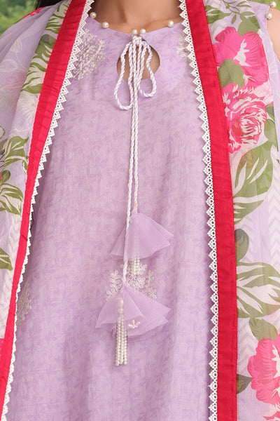 Zellbury | Unstitched 3 Piece Jacquard | Embroidered Shirt Shalwar Dupatta - 1764 -  Zellbury Women Essential Unstitched - Original Designer Dress - House of Maryam