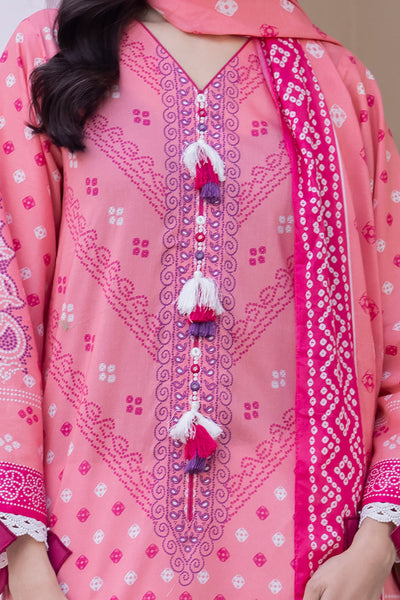Zellbury | Unstitched 2 Piece Lawn | Shirt Dupatta - 1014 -  Zellbury Women Essential Unstitched - Original Designer Dress - House of Maryam