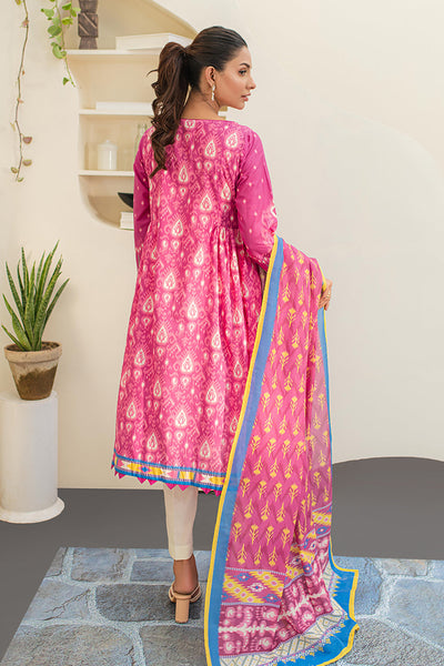 Zellbury | Unstitched 2 Piece Lawn | Shirt Dupatta - 1653 -  Zellbury Women Essential Unstitched - Original Designer Dress - House of Maryam