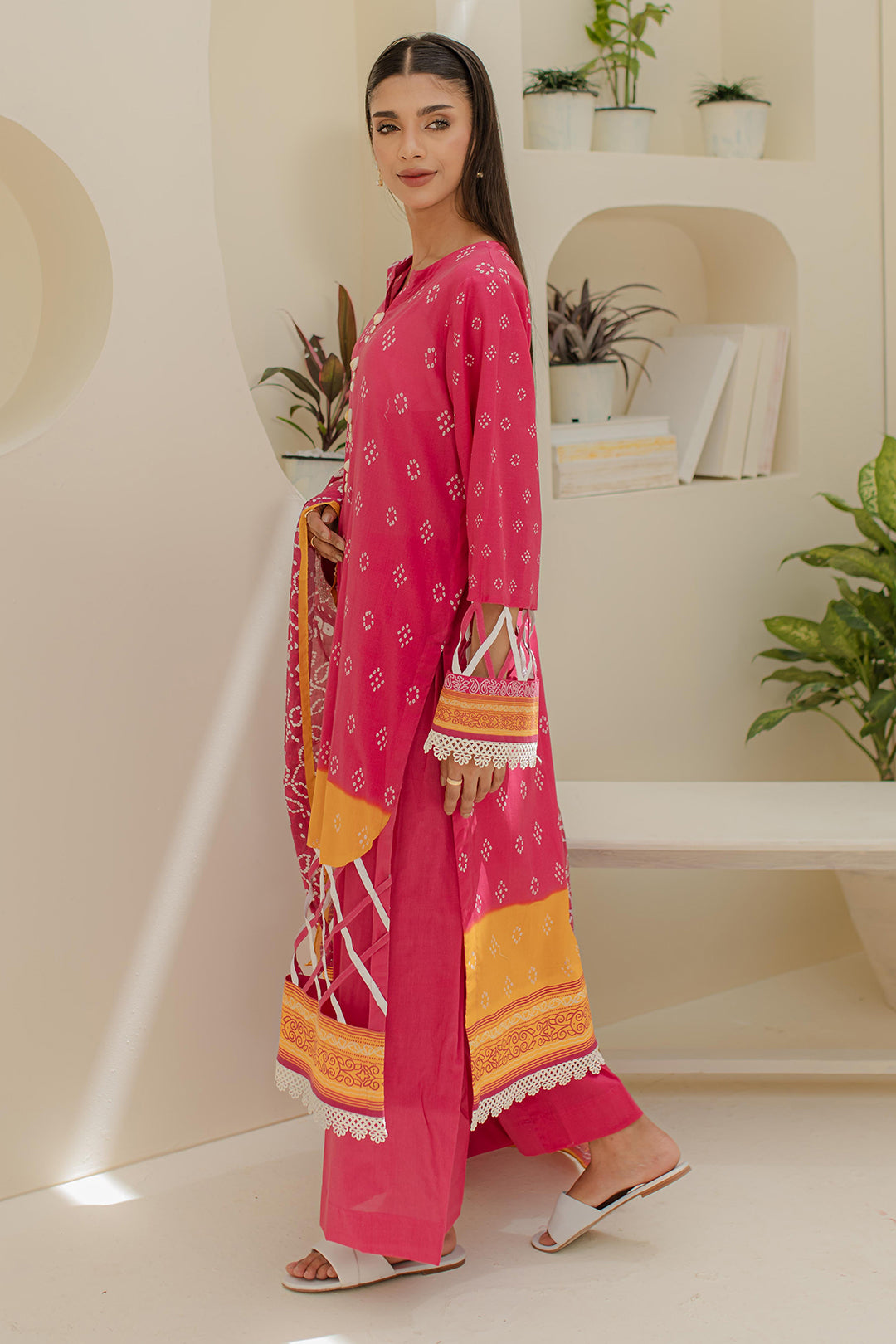 Zellbury | Unstitched 3 Piece Lawn | Shirt Shalwar Dupatta - 1210