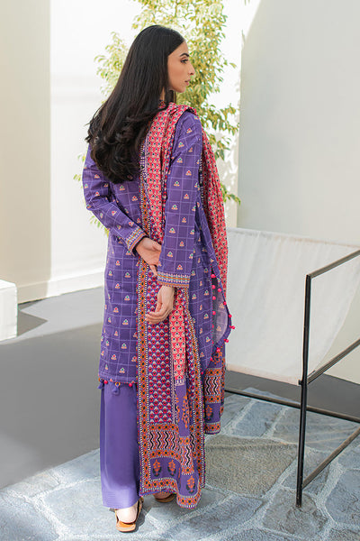 Zellbury | Unstitched 3 Piece Lawn | Shirt Shalwar Dupatta - 1217 -  Zellbury Women Essential Unstitched - Original Designer Dress - House of Maryam