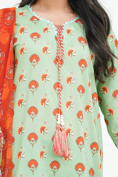 Zellbury | Unstitched 3 Piece Lawn | Shirt Shalwar Dupatta - 1325 -  Zellbury Women Essential Unstitched - Original Designer Dress - House of Maryam