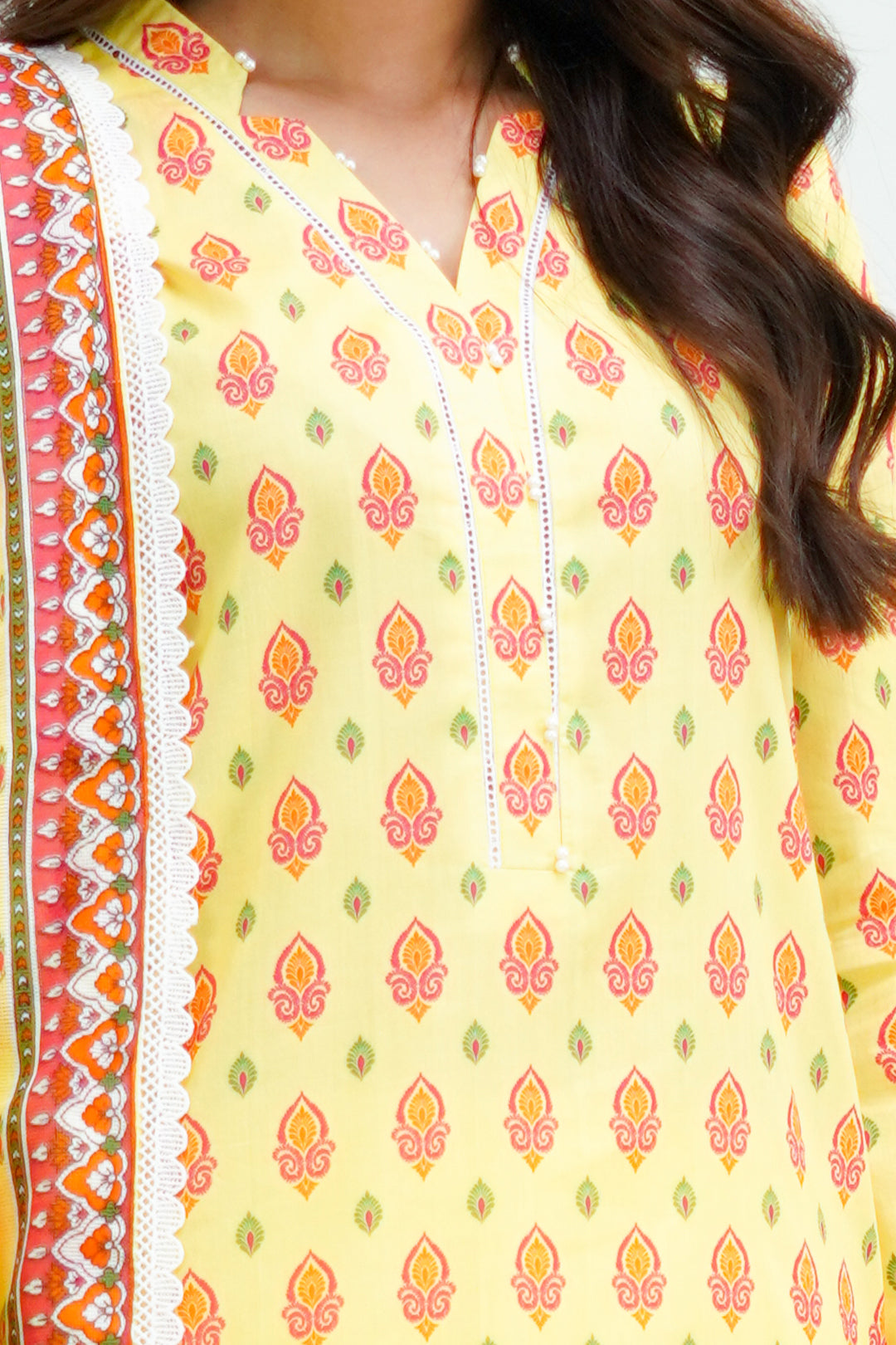 Zellbury | Unstitched 3 Piece Lawn | Shirt Shalwar Dupatta - 1503 -  Zellbury Women Essential Unstitched - Original Designer Dress - House of Maryam