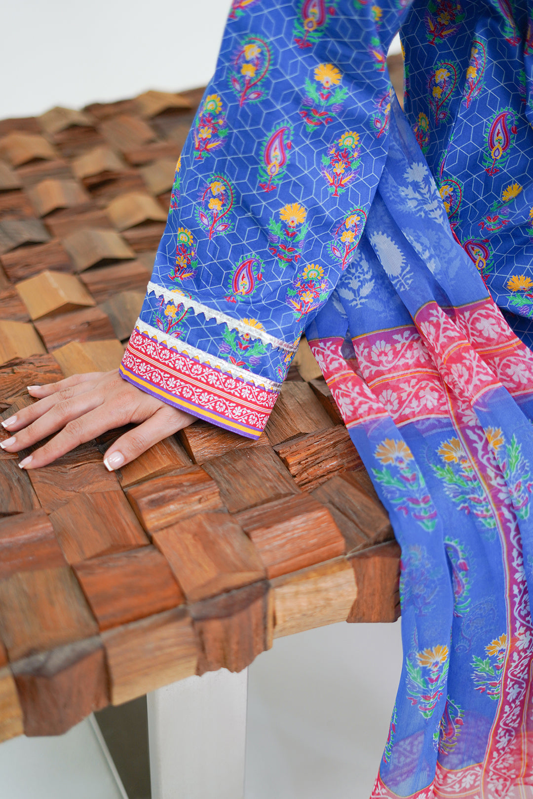 Zellbury | Unstitched 3 Piece Lawn | Shirt Shalwar Dupatta - 1505 -  Zellbury Women Essential Unstitched - Original Designer Dress - House of Maryam
