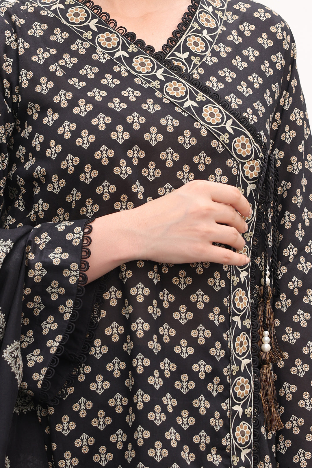 Zellbury | Unstitched 3 Piece Lawn | Shirt Shalwar Dupatta - 1507 -  Zellbury Women Essential Unstitched - Original Designer Dress - House of Maryam